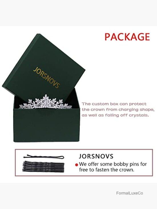 Handmade Cubic Zirconia Princess Tiara Wedding Crown Headpiece main image 5